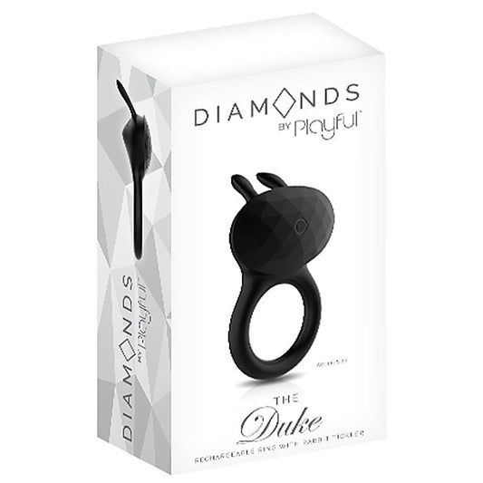 The Duke Rechargeable Cock Ring by Evolved - Rabbit Vibrators
