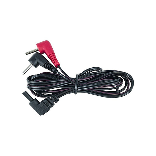 Electrastim Replacement Cable with 90 Degree Plugs - Vibrator Accessories