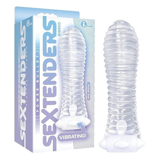 The 9's Vibrating Sextenders - Ribbed