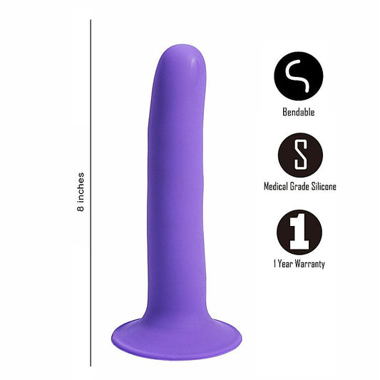 Maia MARIN 20.3 cm Flexible Silicone Dong - Realistic Dildos