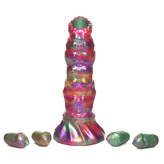 Creature Cocks Larva Silicone Dildo by XR Brands - Realistic Dildos