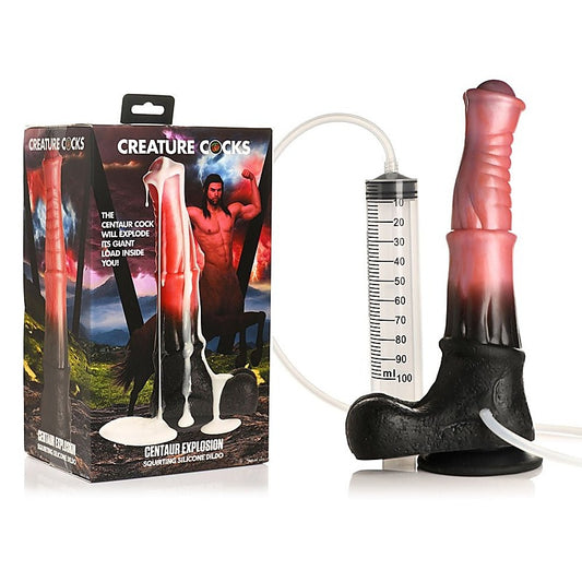 XR Brands Creature Cocks Centaur Explosion Squirting Fantasy Dildo 24.5cm - Realistic Dildos