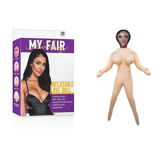 Excellent Power My Fair Lady Brunette Inflatable Love Doll - Love Dolls