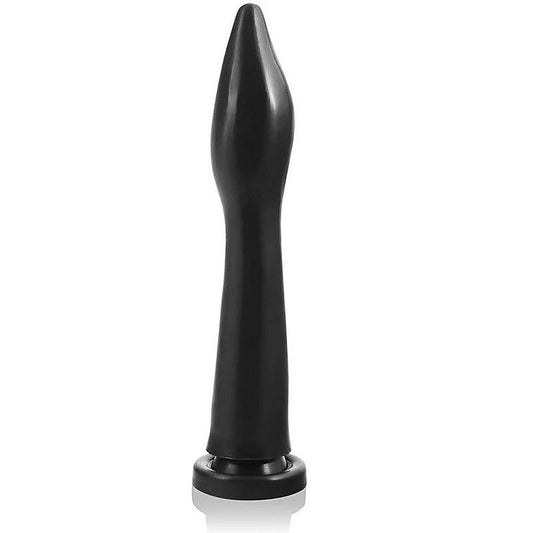 SI Novelties Goose Medium Anal Dildo With Suction Cup Black - Anal Dildos