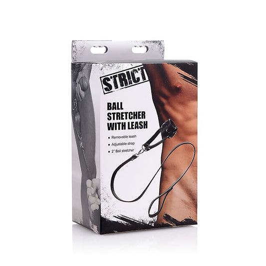 Strict Ball Stretcher With Leash by XR Brands - Ball and Cock Toys