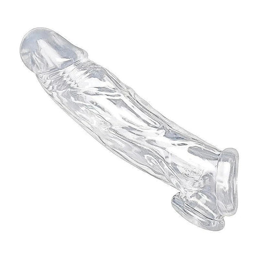 Size Matters Realistic Penis Enhancer and Ball Stretcher Flesh - Pumps, Extenders and Sleeves
