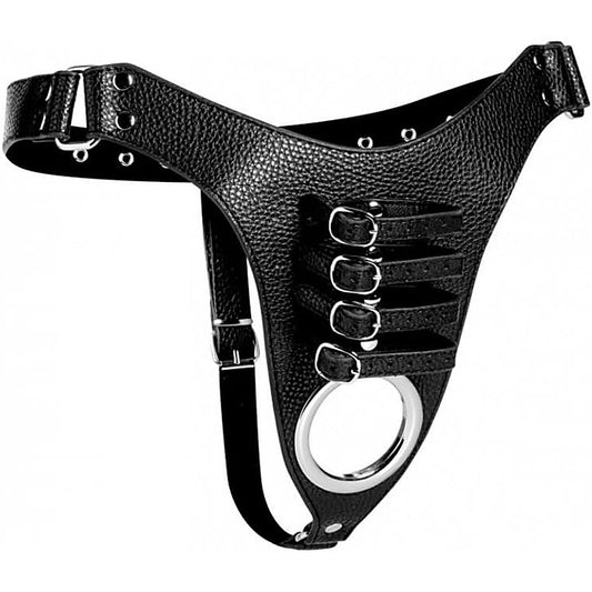 Strict Male Chastity Harness