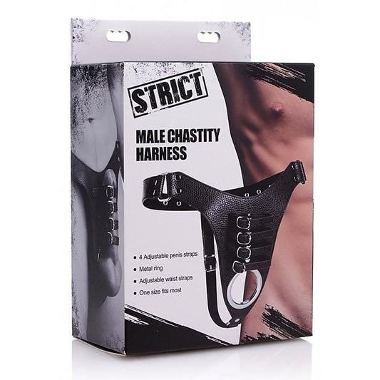 Male Chastity Harness by XR Brands - Male Chastity