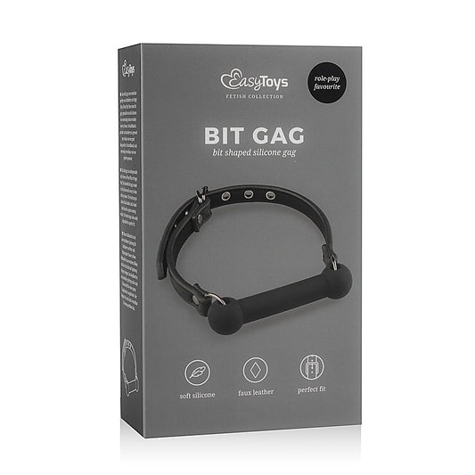 Silicone Bit Gag by Easytoys - Bondage Gags and Bits