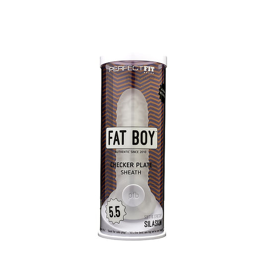 Fat Boy Checker Plate Sheath Penis Pump by Perfect Fit - Pumps, Extenders and Sleeves