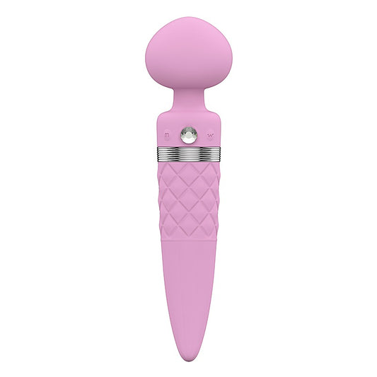 Pillow Talk Sultry Dual Ended Warming Body Wand Massager - Body Wands