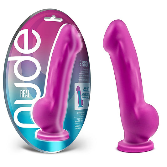 Real Nude Ergo Realistic Dildo Violet by BMS Factory - Realistic Dildos