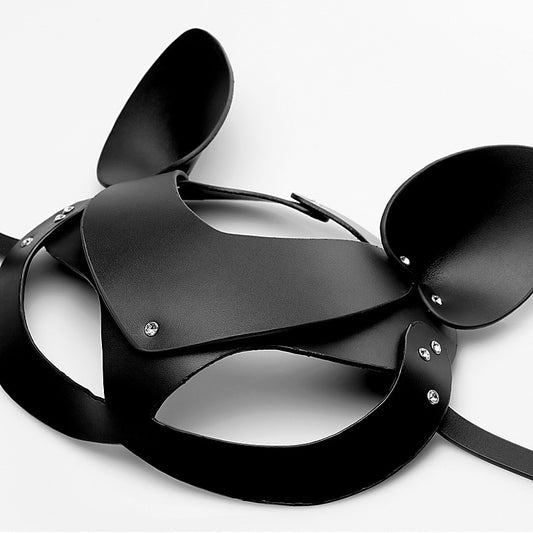 Cat Tail Anal Plug and Mask Set by XR Brands - Butt Plugs