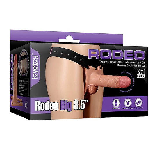 Rodeo Hollow Strap On Set by Lovetoy - Strap On Sextoys