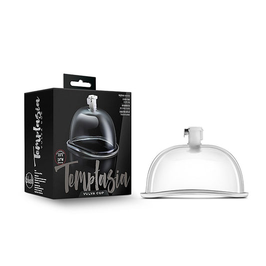 Temptasia Vulva Cup Clear by Blush Novelties - Pussy And Clit Toys