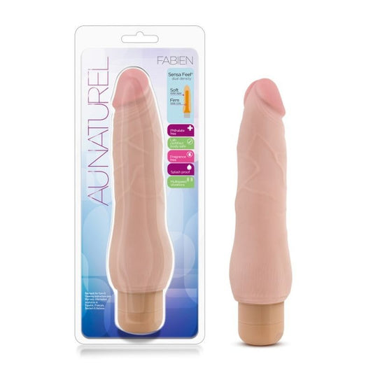Au Naturel Fabien Vibrating Dildo by Blush Novelties - Vibrating Dildos