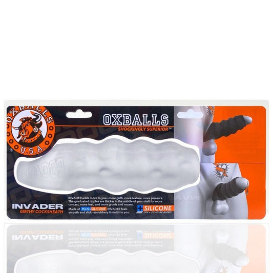 Invader Cocksheath Cool Ice Penis Pump by OxBalls - Pumps, Extenders and Sleeves
