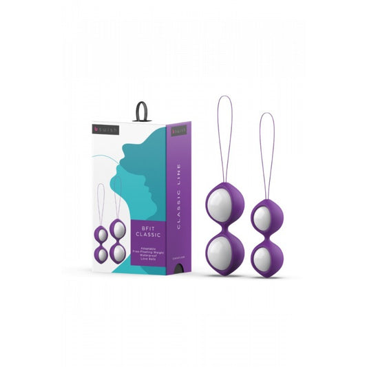 Bfit Classic Purple Love Balls by B Swish - Love Eggs and Kegel Exercisers