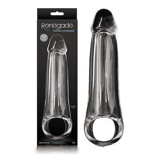 Renegade Fantasy Extenstion - Clear - Penis Sleeves and Extenders