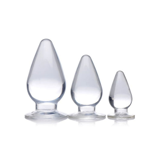 Triple Cones Anal Plug Set by XR Brands - Butt Plugs