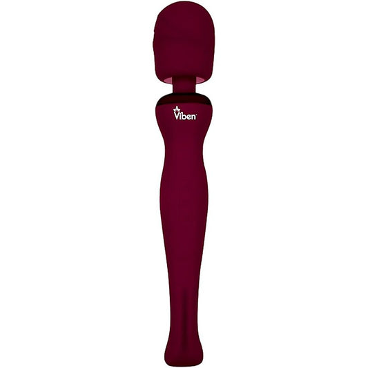 Viben Sultry Rechargeable Body Wand Massager Ruby - Body Wands