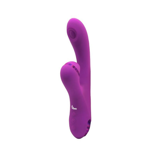 Dazzle Rechargeable Thumping Rabbit Vibrator by Viben - Rabbit Vibrators