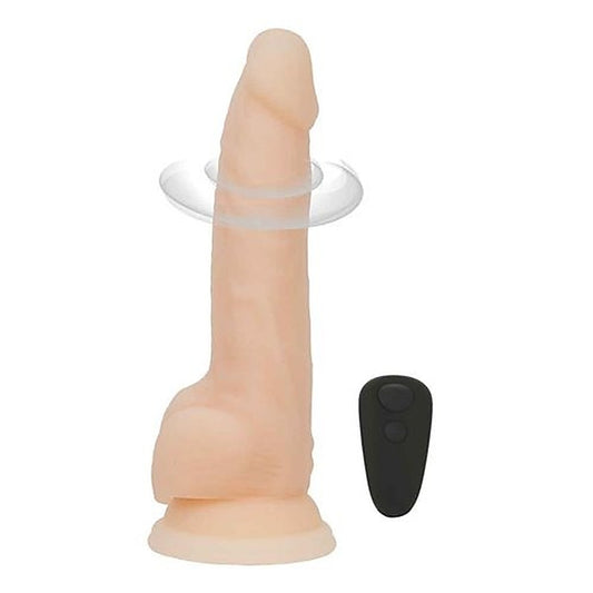 Addiction Rotating Vibrating Dildo 8 Inch by BMS Factory