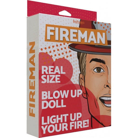 Fireman Inflatable Doll Love Doll by Hott Products - Love Dolls