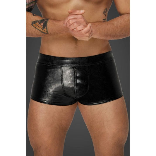 Snake Wetlook Mens Fetish Wear Short Shorts by Noir Handmade - His Fetish