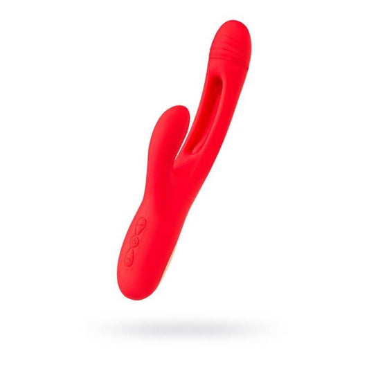 JOS Patti Moving Tongue Multi Function Rabbit Vibrator - Rabbit Vibrators