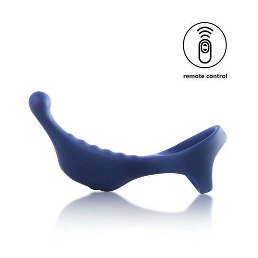 Underquaker Vibrating Anal Plug With Cock Ring by Arosum - Butt Plugs