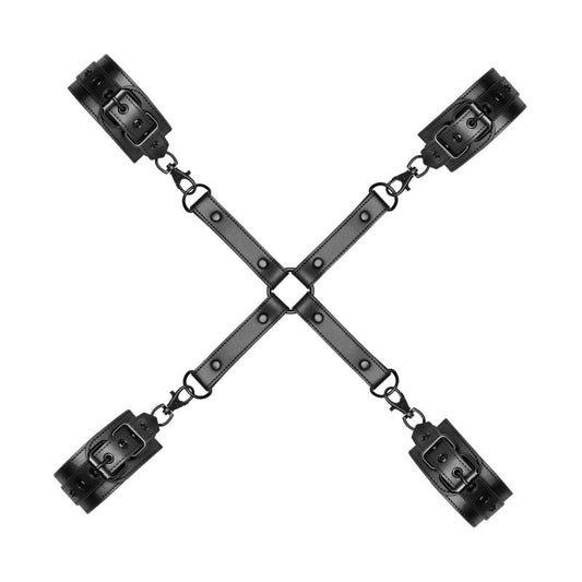 Hogtie with Hand and Ankle Cuffs by Easytoys - Cuffs And Restraints