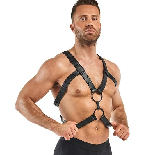 Rocco Bondage Harness by Easytoys - Cuffs And Restraints