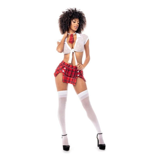 Sexy Schoolgirl Costume by Mapale - Fancy Dress Ups