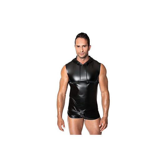Noir Handmade Frenzy Super Stylish Sleeveless Hoodie