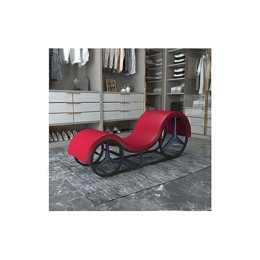 Daytona Kama Sutra Mebon Chaise Love Lounge Sex Furniture with Metal Frame and LED - Sex Furniture