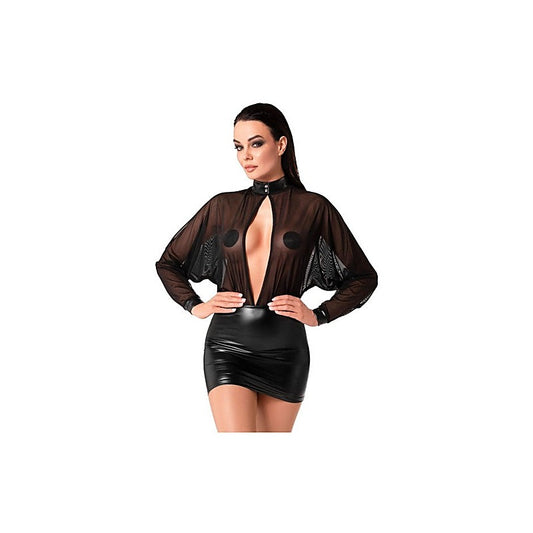 Noir Handmade Opium Womens Sexy Mini Dress - Her Fetish