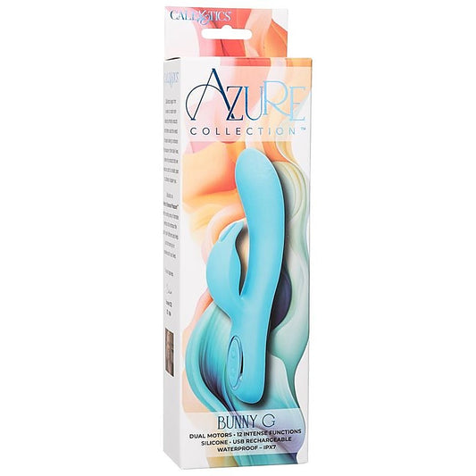Azure Collection Bunny G Spot Rabbit Vibrator - Rabbit Vibrators