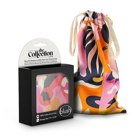 Blush Novelties The Collection Burst Cotton Toy Storage Bag
