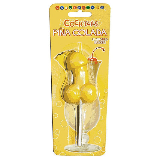 Little Genie Cocktail Suckers Flavoured Dicky Lollypop - Party Gifts and Novelties