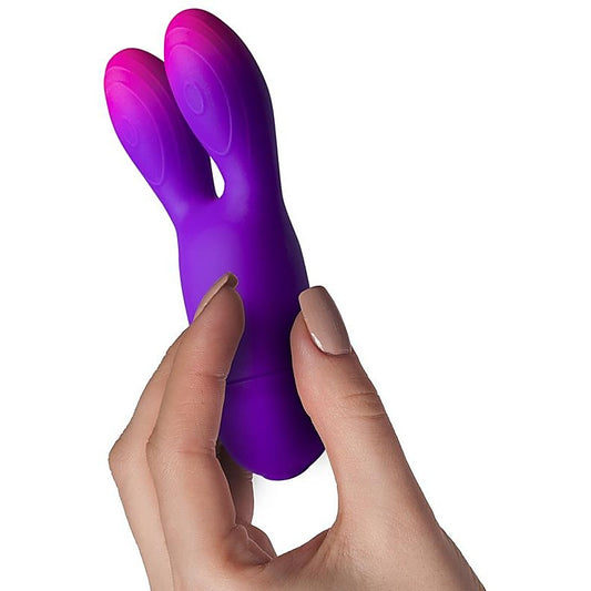 Glo Girl Bunny 10 Function Rabbit Ear Vibrator by Rocks Off - Rabbit Vibrators