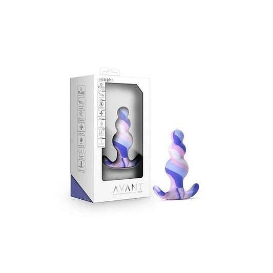 Avant Twilight Silicone Anal Plug Blue - Butt Plugs