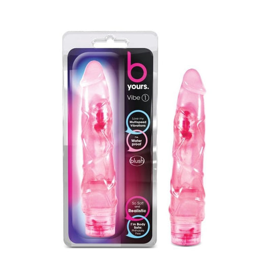B Yours Vibe No 1 Realistic Vibrator by Blush Novelties - Vibrating Dildos