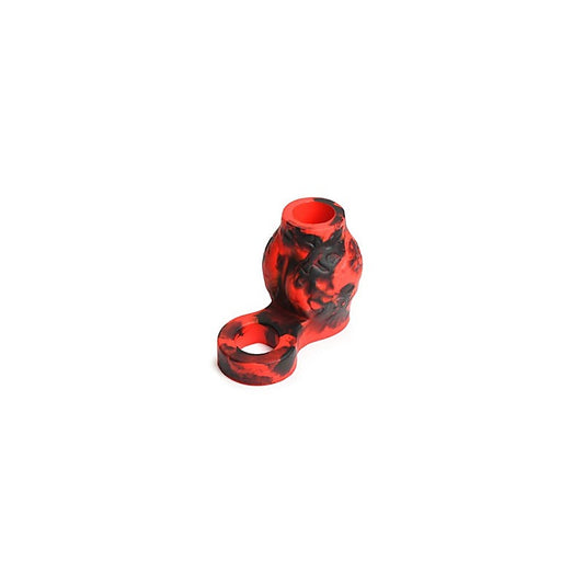 Creature Cocks Hell Hound Silicone Penis Sleeve and Ball Stretcher - Penis Sleeves and Extenders