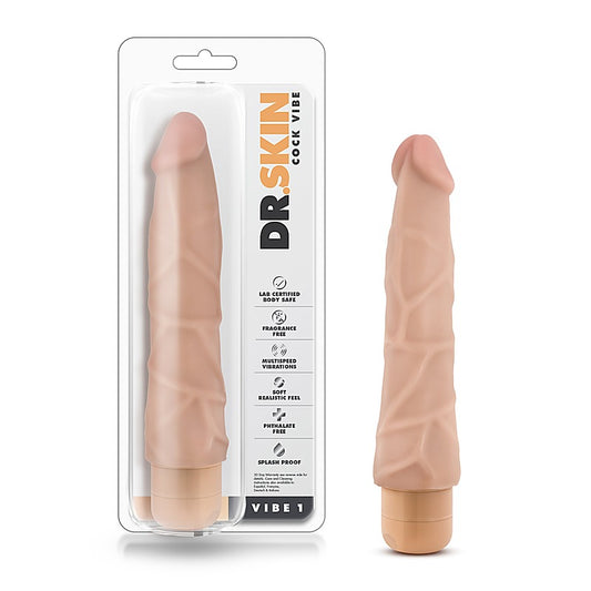 Dr. Skin Cock Vibe 1 by Blush Novelties - Vibrating Dildos