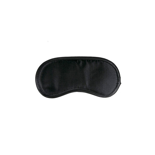 Premium Black Satin Eye Mask by Easytoys - Masks And Blindfolds