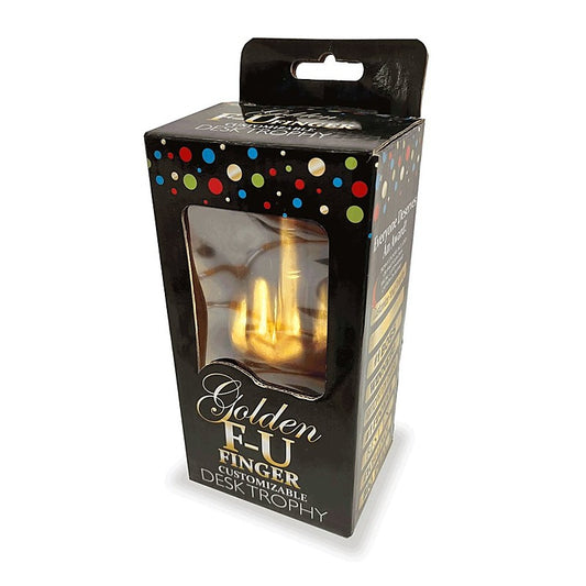 Golden FU Finger Trophy Party Gift by Little Genie - Party Gifts and Novelties