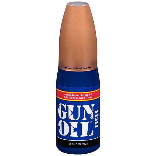 Gun Oil H2O Flip Top Bottle Water Based Lubricant - Water Based Lubes