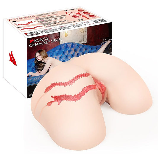 Vanilla Onahole Edn 4 Butt 1:1 Vaginal and Anal Torso - Masturbators and Strokers