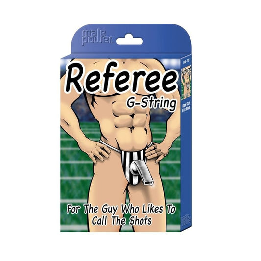 Referee Novelty G-String by Magic Silk - Jocks and G-Strings